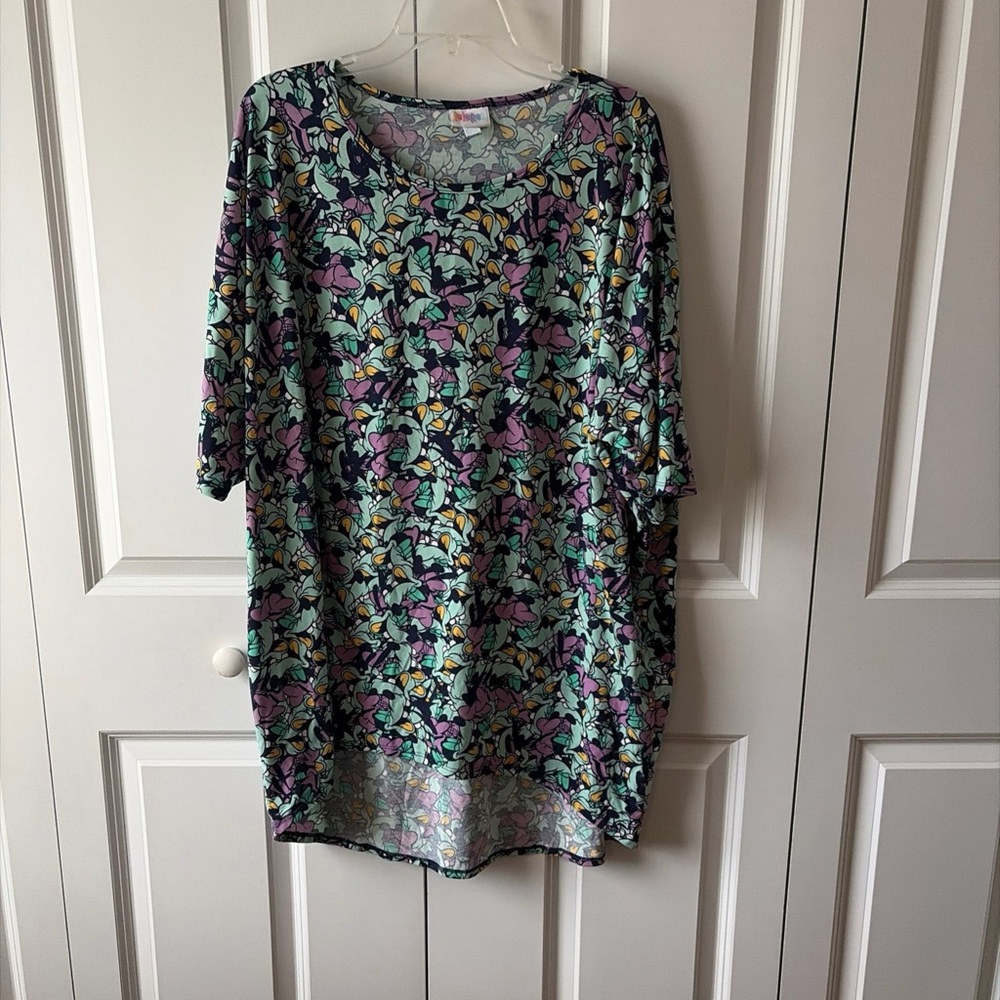 DISNEY Lularoe IRMA Shirt Goofy Size 2XL